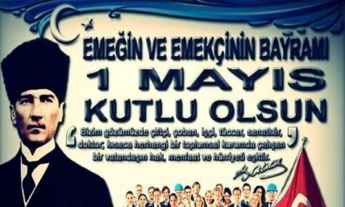 TYSD Genel Merkez ve 130 Şubemiz 1 Mayıs Emek ve Dayanışma Gününü Kutlamaktadır