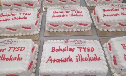 TYSD Bakırköy Şubemiz Çocuklarımıza 23 Nisan İçin Pasta Göndermiştir