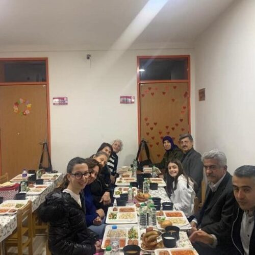 TYSD Bakırköy Şubemiz Deprem Bölgesinde İftar Yemeği Düzenlemiştir