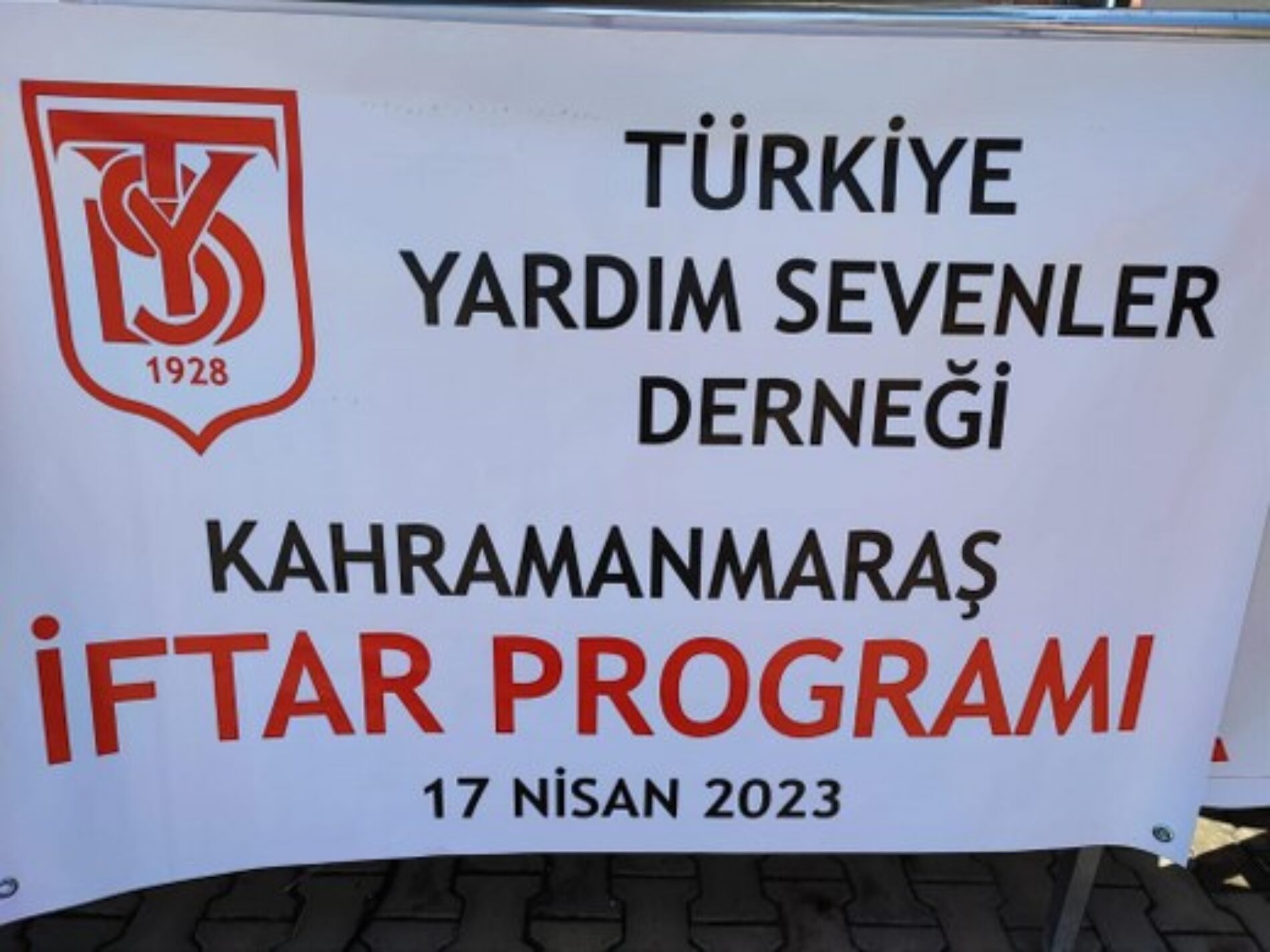 TYSD Genel Merkezi ve 130 Şubemizin Deprem Bölgesinde Gerçekleştirmiş Oldukları İftar Yemeği