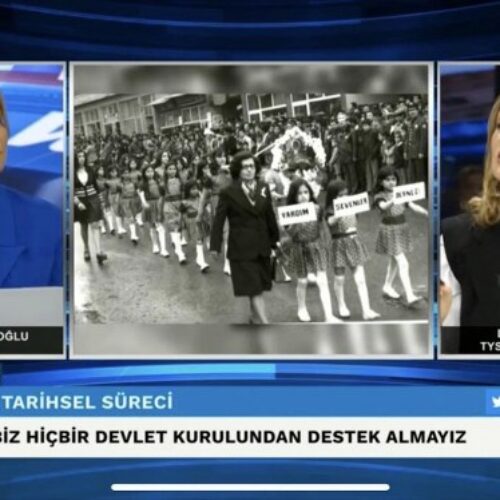 TYSD Genel Merkezi ve 130 Şubemiz Cadde’de Sabah Programına Katılmıştır