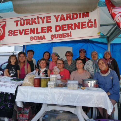 TYSD Soma Şubemiz 18. Kültür ve Sanat Festivali’nde Stand Açmıştır