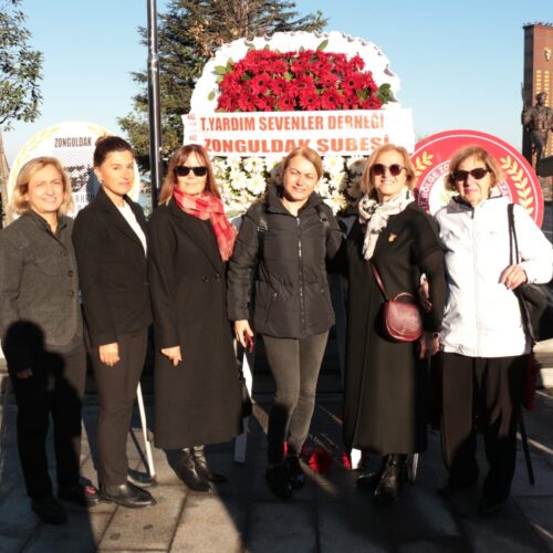 TYSD Zonguldak Şubemiz Atamızı Rahmet, Minnet ve Hasretle Anmaktadır