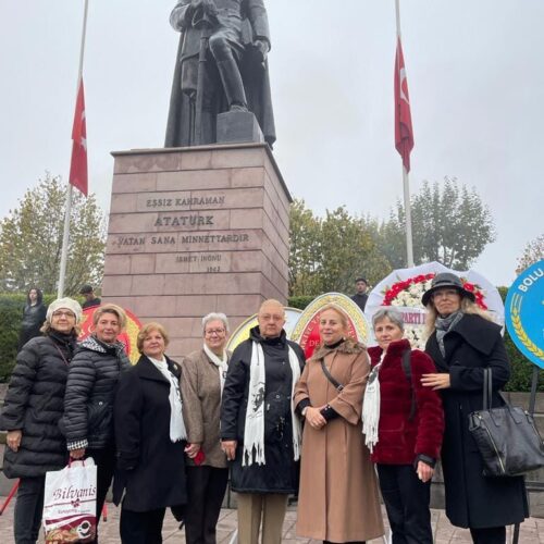 TYSD Bolu Şubemiz Atamızı Rahmet, Minnet ve Hasretle Anmaktadır