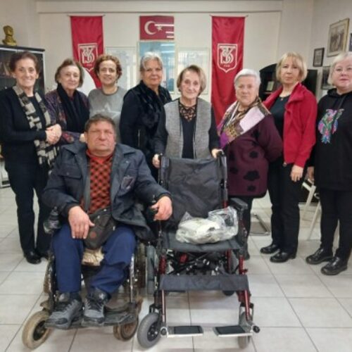TYSD Kocaeli Şubemiz Dünya Engelliler Gününde Akülü Sandalye Hediye Etmiştir