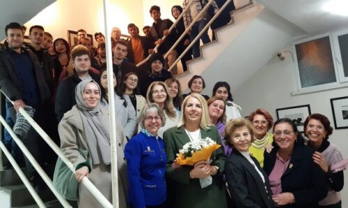TYSD Genel Merkezimiz Atatürk Eğitim Burslu Öğrencilerimizle Akşam Yemeğinde Buluşmuştur