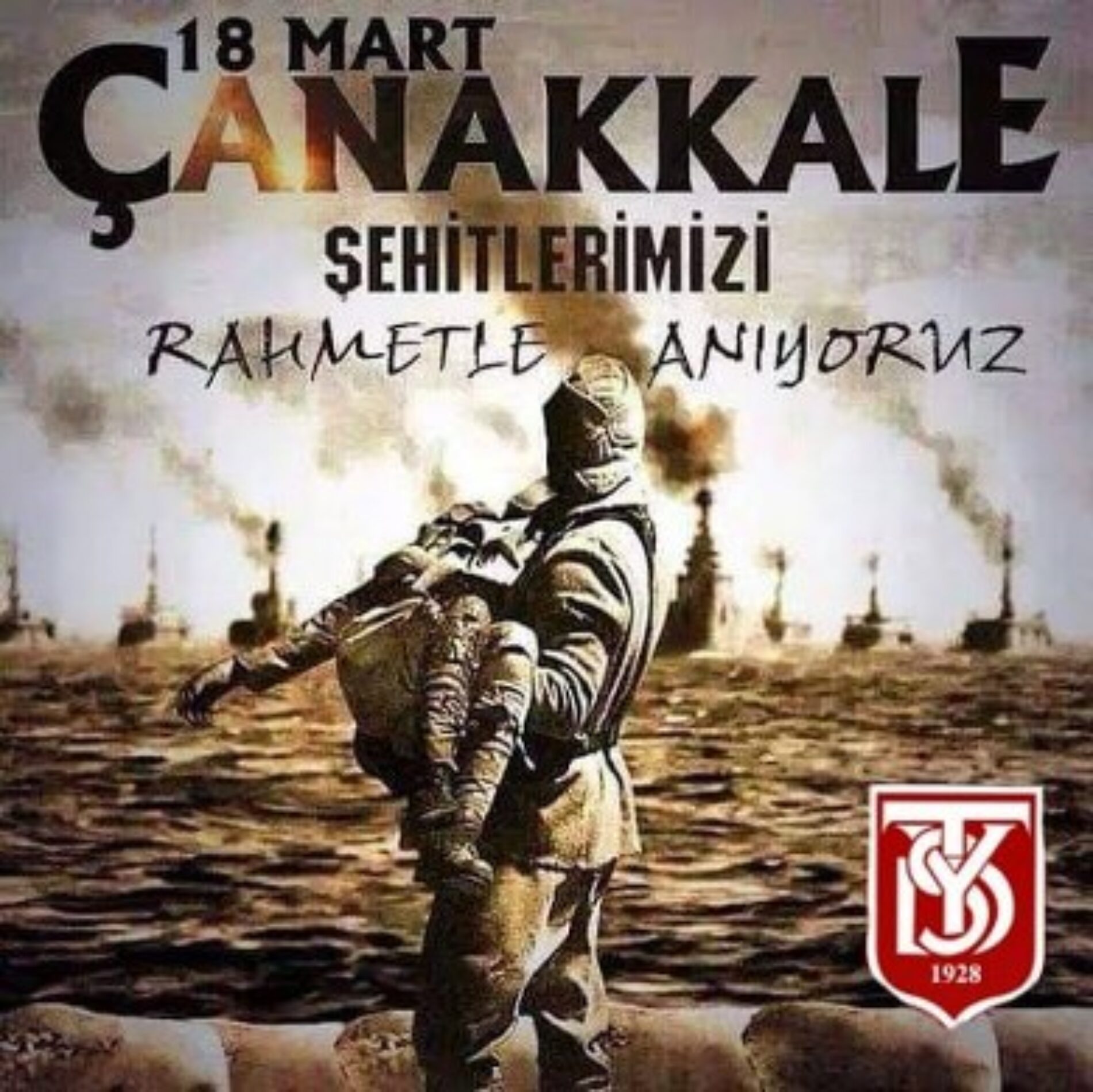 TYSD Genel Merkezi ve 129 Şubemiz 18 Mart Çanakkale Zaferi ve Şehitleri Anma Günü Mesajı