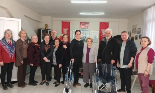 TYSD Kocaeli Şubemiz Spina Bifida Derneği’ne 2 Adet Tekerlekli Sandalye Bağışında Bulunmuştur