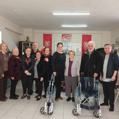 TYSD Kocaeli Şubemiz Spina Bifida Derneği’ne 2 Adet Tekerlekli Sandalye Bağışında Bulunmuştur