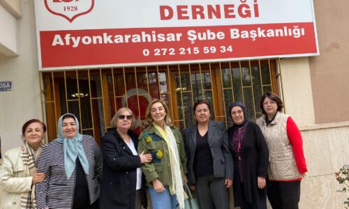 TYSD Afyonkarahisar Şubemize Genel Başkanımız Sn. Dilek Bayazıt’ın Ziyaretleri