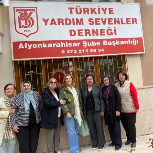 TYSD Afyonkarahisar Şubemize Genel Başkanımız Sn. Dilek Bayazıt’ın Ziyaretleri