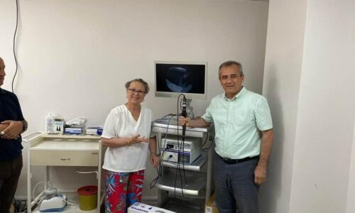 TYSD Aliağa Şubemiz Sisteskopi Aleti Bağışında Bulunmuştur