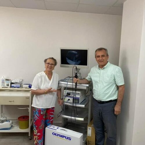 TYSD Aliağa Şubemiz Sisteskopi Aleti Bağışında Bulunmuştur