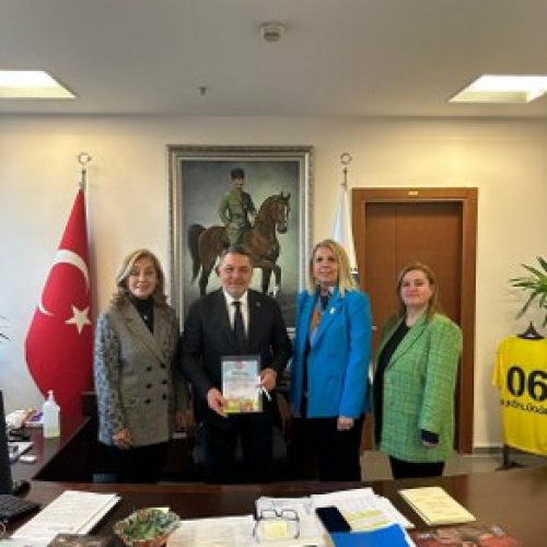 TYSD Genel Merkezi Ankara Büyükşehir Belediyesi Başkan Vekili Sn. Faruk KÖYLÜOĞLU’na Nezaket Ziyareti Gerçekleştirmişlerdir