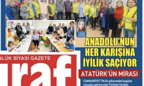 TYSD Genel Merkezi ve 128 Şubemiz Ege Telgraf Gazetesinde Yer Almıştır