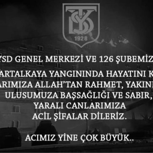 TYSD Genel Merkezi ve 126 Şubemiz