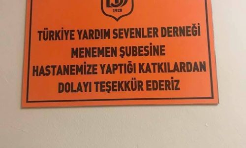 TYSD Menemen Şubemiz 9 Eylül İlkokulunun Anasınıfı ve Spor Salonunun Yer Döşemelerini Yaptırmıştır