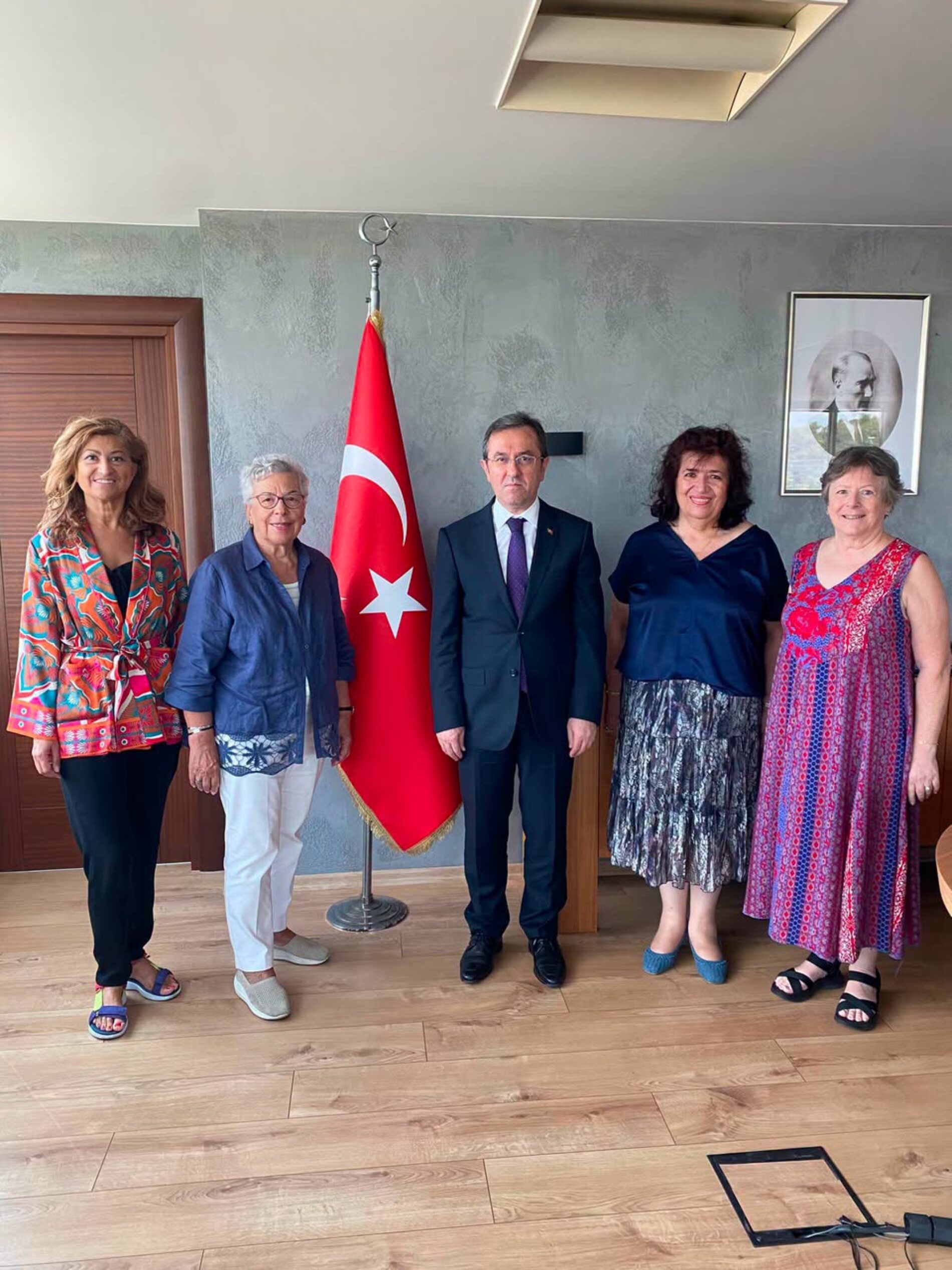 TYSD Sarıyer Şubemizden Sarıyer Kaymakamımıza Ziyaret